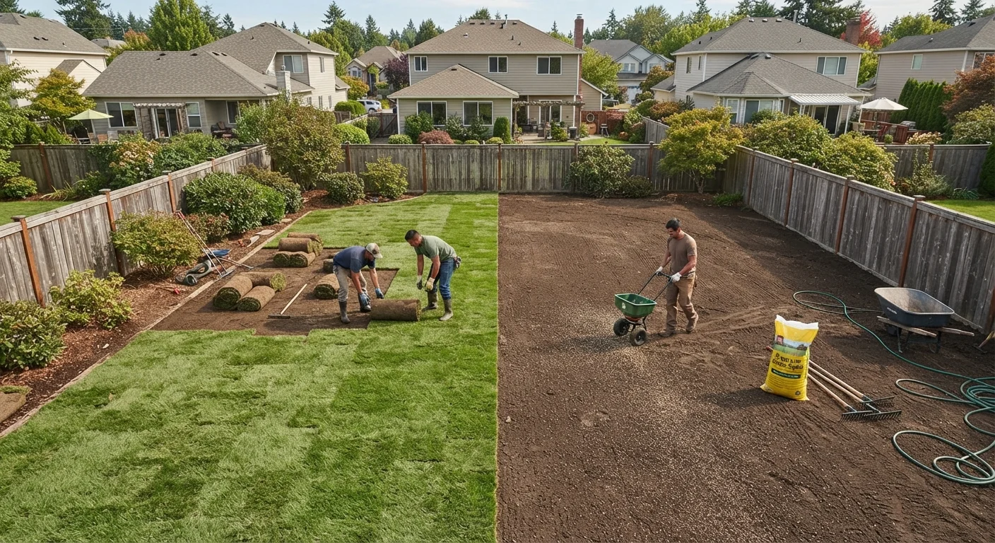 Sod vs. Seeding: Which Lawn Approach Actually Makes Sense for Your Yard